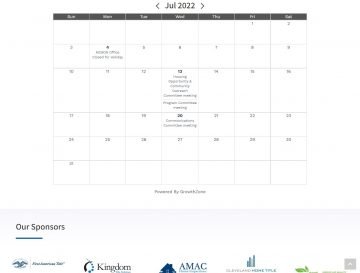 growthzone calendar 7-22